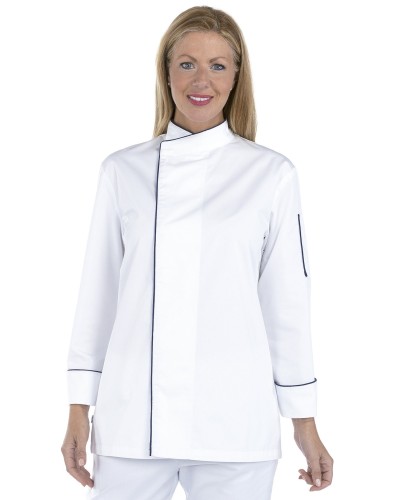 Chaqueta Unisex con Vivos en Contraste 65% Pol - 35% Alg