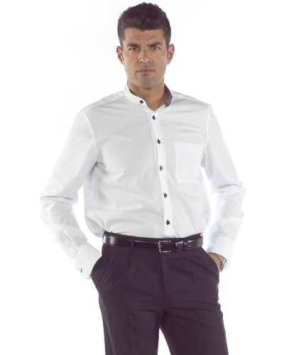 Camisa Mao Contraste 65% Pol - 35% Alg
