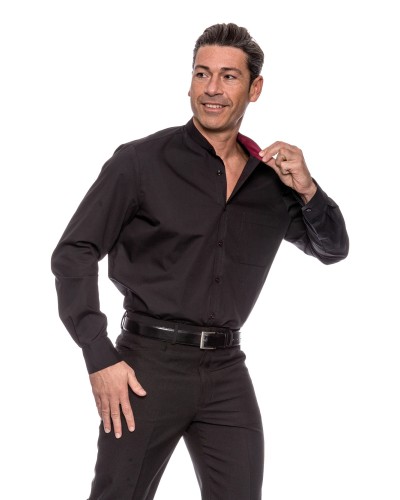 Camisa Mao Contraste 65% Pol - 35% Alg