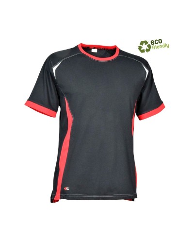 Camiseta 60% Algodón - 40% Poliéster PET Reciclado. 140g/m2