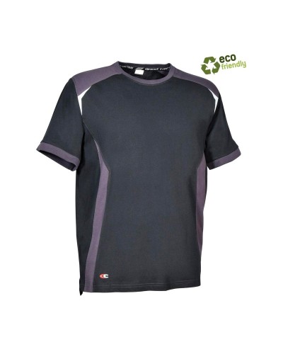 Camiseta 60% Algodón - 40% Poliéster PET Reciclado. 140g/m2