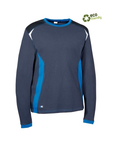Camiseta 60% Algodón - 40% Poliéster PET Reciclado. 180g/m2