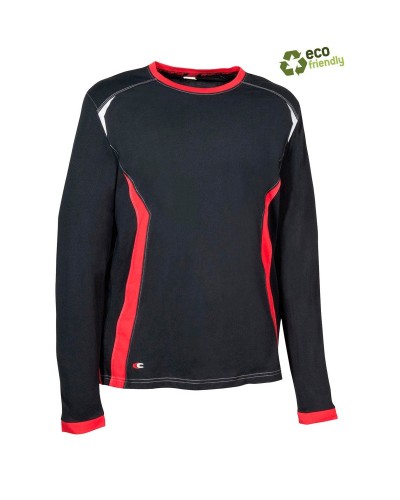 Camiseta 60% Algodón - 40% Poliéster PET Reciclado. 180g/m2