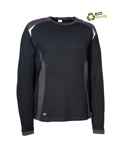 Camiseta 60% Algodón - 40% Poliéster PET Reciclado. 180g/m2