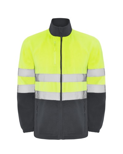 Forro Polar Bicolor Alta Visibilidad. 100% Poliéster. 300 g/m²