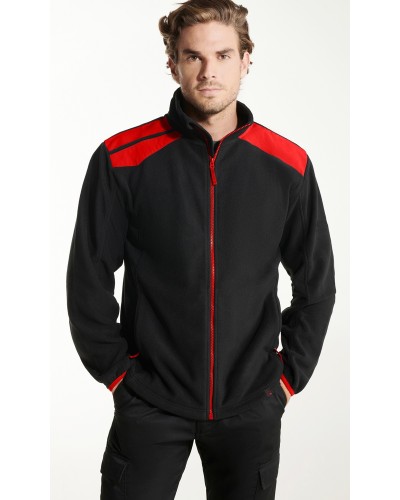Chaqueta Polar Hombre 100% Poliéster micropolar, 220 g/m².
