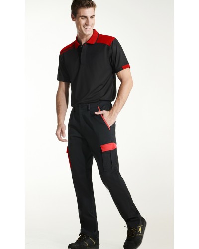 Pantalón Multibolsillos. 65% Poli / 33% Alg / 2% Elas 250 g/m²