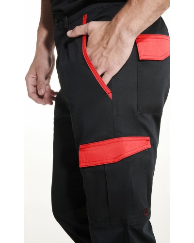 Pantalón Multibolsillos. 65% Poli / 33% Alg / 2% Elas 250 g/m²