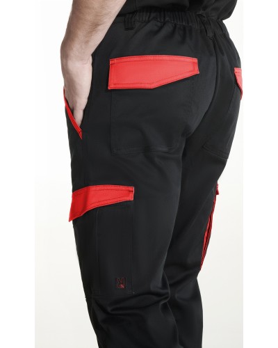 Pantalón Multibolsillos. 65% Poli / 33% Alg / 2% Elas 250 g/m²
