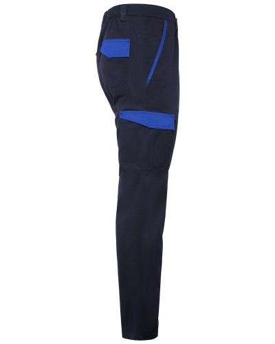 Pantalón Multibolsillos. 65% Poli / 33% Alg / 2% Elas 250 g/m²