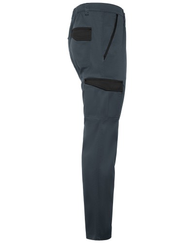 Pantalón Multibolsillos. 65% Poli / 33% Alg / 2% Elas 250 g/m²
