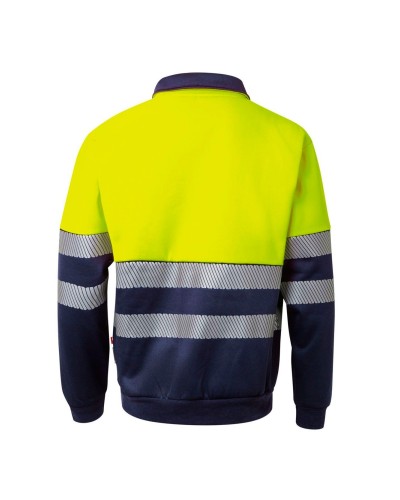 Sudadera A/V Cintas Rerectantes termoselladas RS. 100% Poli. 300gr