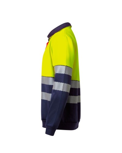 Sudadera A/V Cintas Rerectantes termoselladas RS. 100% Poli. 300gr
