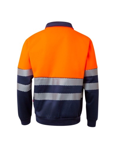 Sudadera A/V Cintas Rerectantes termoselladas RS. 100% Poli. 300gr