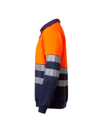 Sudadera A/V Cintas Rerectantes termoselladas RS. 100% Poli. 300gr