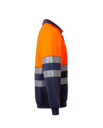 Sudadera A/V Cintas Rerectantes termoselladas RS. 100% Poli. 300gr