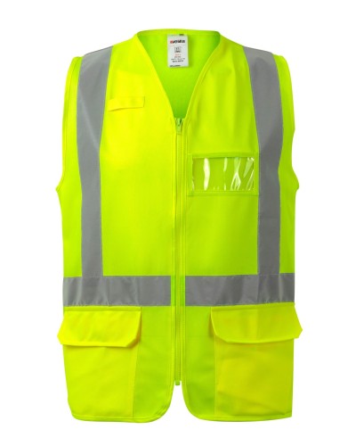 Chaleco Multibolsillos A/V 100% Poliéster 130 gsm