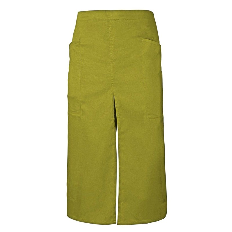 Delantal Largo.  Sarga. 65% Poliéster - 35% Algodón. 190 gsm