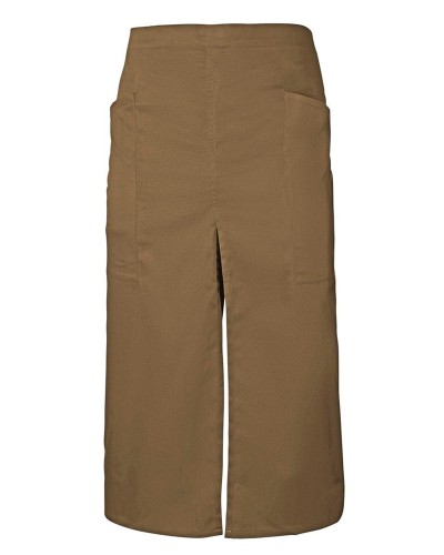 Delantal Largo.  Sarga. 65% Poliéster - 35% Algodón. 190 gsm
