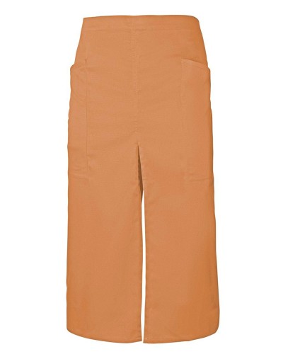 Delantal Largo.  Sarga. 65% Poliéster - 35% Algodón. 190 gsm