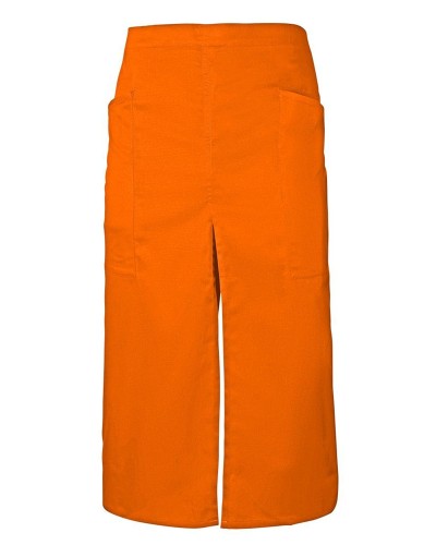 Delantal Largo.  Sarga. 65% Poliéster - 35% Algodón. 190 gsm