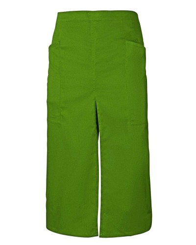 Delantal Largo.  Sarga. 65% Poliéster - 35% Algodón. 190 gsm