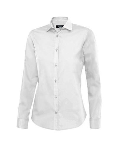 Blusa Cuello Camisero. 65% Pol - 35% Alg
