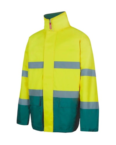 Parka Bicolor Alta Visibilidad