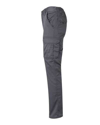 Pantalón Strech Forrado. Stretch: 46% Alg - 38% EME - 16% Pol. 40 gr/m2 - Forro 100% Pol. 185 gr/m2