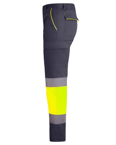 Pantalón Forrado Multibolsillos. Ext. 80% Poli / 20% Alg 235 g/m². Int.100% Pol.185 g/m²