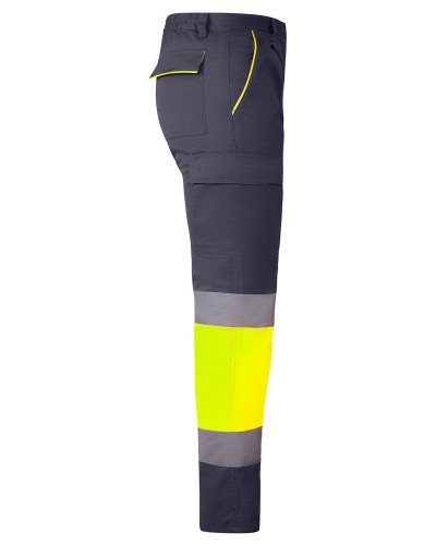 Pantalón Forrado Multibolsillos. Ext. 80% Poli / 20% Alg 235 g/m². Int.100% Pol.185 g/m²