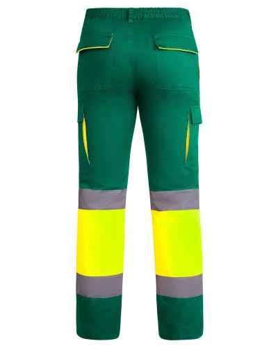 Pantalón Forrado Multibolsillos. Ext. 80% Poli / 20% Alg 235 g/m². Int.100% Pol.185 g/m²