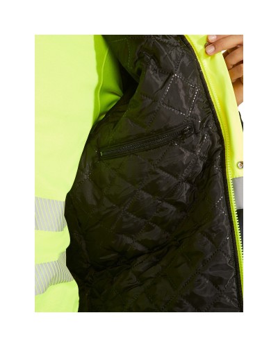 Parka Acolchada Tejido Inpermeable. Ext. 100% Waterproof Pol laminado. Int. 100% Poliéster 365 g/m²