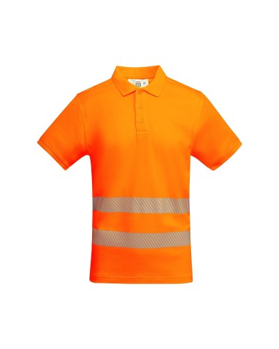 Polo Técnico Alta Visibilidad. 55% Alg./45% Pol. 170 g/m²