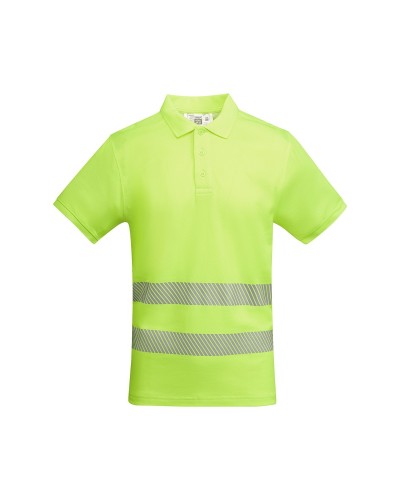Polo Técnico Alta Visibilidad. 55% Alg./45% Pol. 170 g/m²