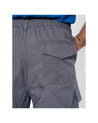 Pantalón Multibolsillos. 100% algodón, 240 g/m²