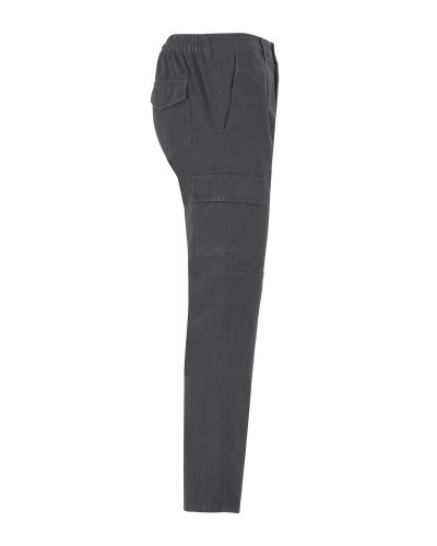 Pantalón Multibolsillos. 100% algodón, 240 g/m²