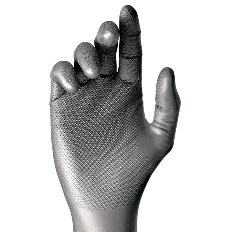 Guante Desechable Nitrilo Ambidextro