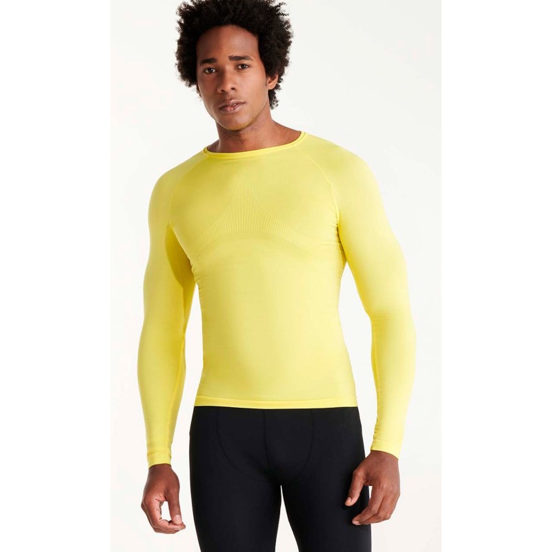Camiseta térmica unisex, tejido reforzado