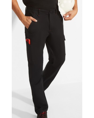 Pantalón Multibolsillos. 98% Alg/2% Elas 300 g/m²