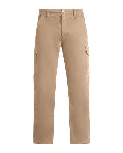 Pantalón Multibolsillos. 98% Alg/2% Elas 300 g/m²