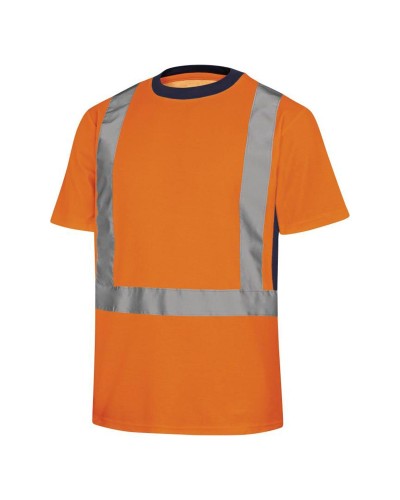 Camiseta Alta Visibilidad. Algodón / Poliéster.