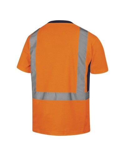 Camiseta Alta Visibilidad. Algodón / Poliéster.