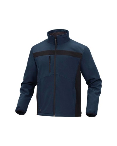 Chaqueta Softshell. Gris/Naranja