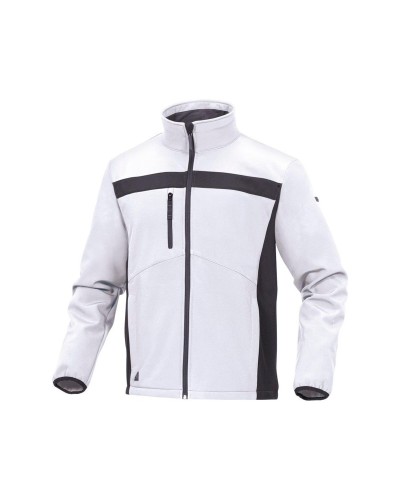 Chaqueta Softshell. Gris/Naranja