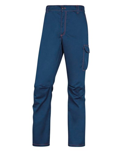 Pantalón tejido Stretch. Gris/Negro