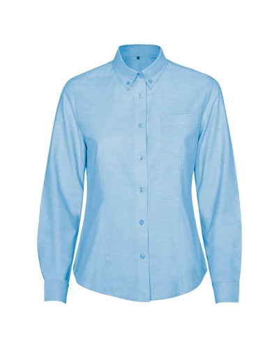 Blusa Oxford Un Bolsillo