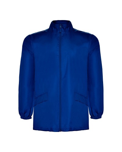 Chubasquero de Cuello Alto con Cremallera Completa. 100% poliéster impermeable, 70 g/m²