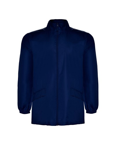 Chubasquero de Cuello Alto con Cremallera Completa. 100% poliéster impermeable, 70 g/m²