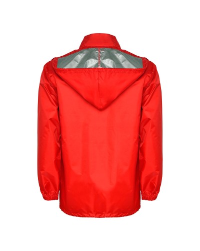 Chubasquero de Cuello Alto con Cremallera Completa. 100% poliéster impermeable, 70 g/m²